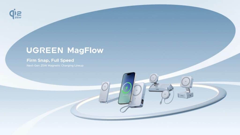 MAY PR 2025 09 08 165636 4 ยุคใหม่ของแท่นชาร์จไร้สายแบบแม่เหล็กที่ดีที่สุด!! UGREEN MagFlow Qi2 25W