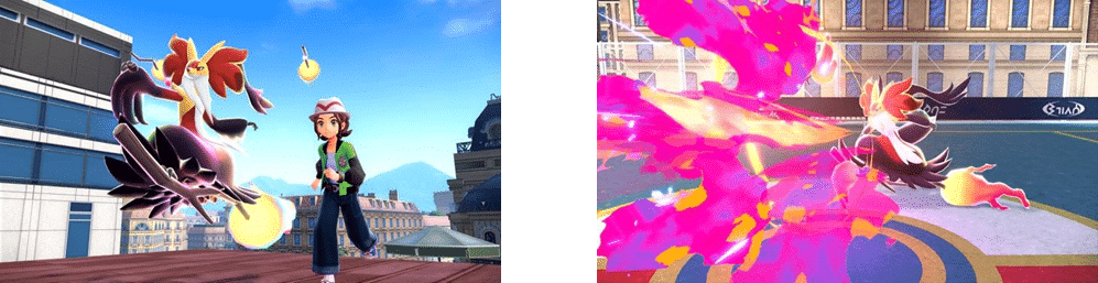 image 4 1 เตรียมพบกับร่างวิวัฒนาการเมก้าของบริการอน มาฟ็อกซี และเก็คโคกะ ในPokémon Legends: Z-A