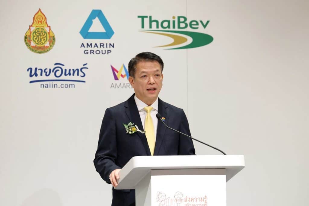 MAY PR 2025 10 03 102522 อมรินทร์กรุ๊ป เดินหน้าลุยต่อ โครงการ “ส่งความรู้ สร้างความสุข” ปลูกฝังเด็กไทยรักการอ่าน เพื่อผลสัมฤทธิ์ทางการศึกษาที่ดีขึ้น