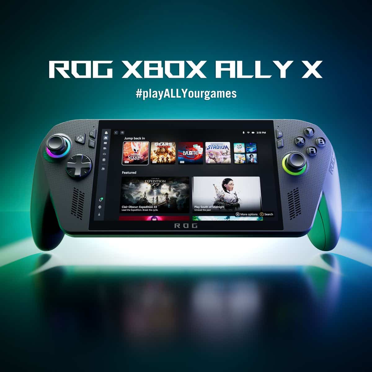 MAY PR 2025 10 18 124948 1 ROG เปิดตัว ROG Xbox Ally ทั้ง 2 รุ่น ในงาน gamescom asia X Thailand Game Show 2025 พร้อมวางจำหน่ายอย่างเป็นทางการทั่วประเทศ