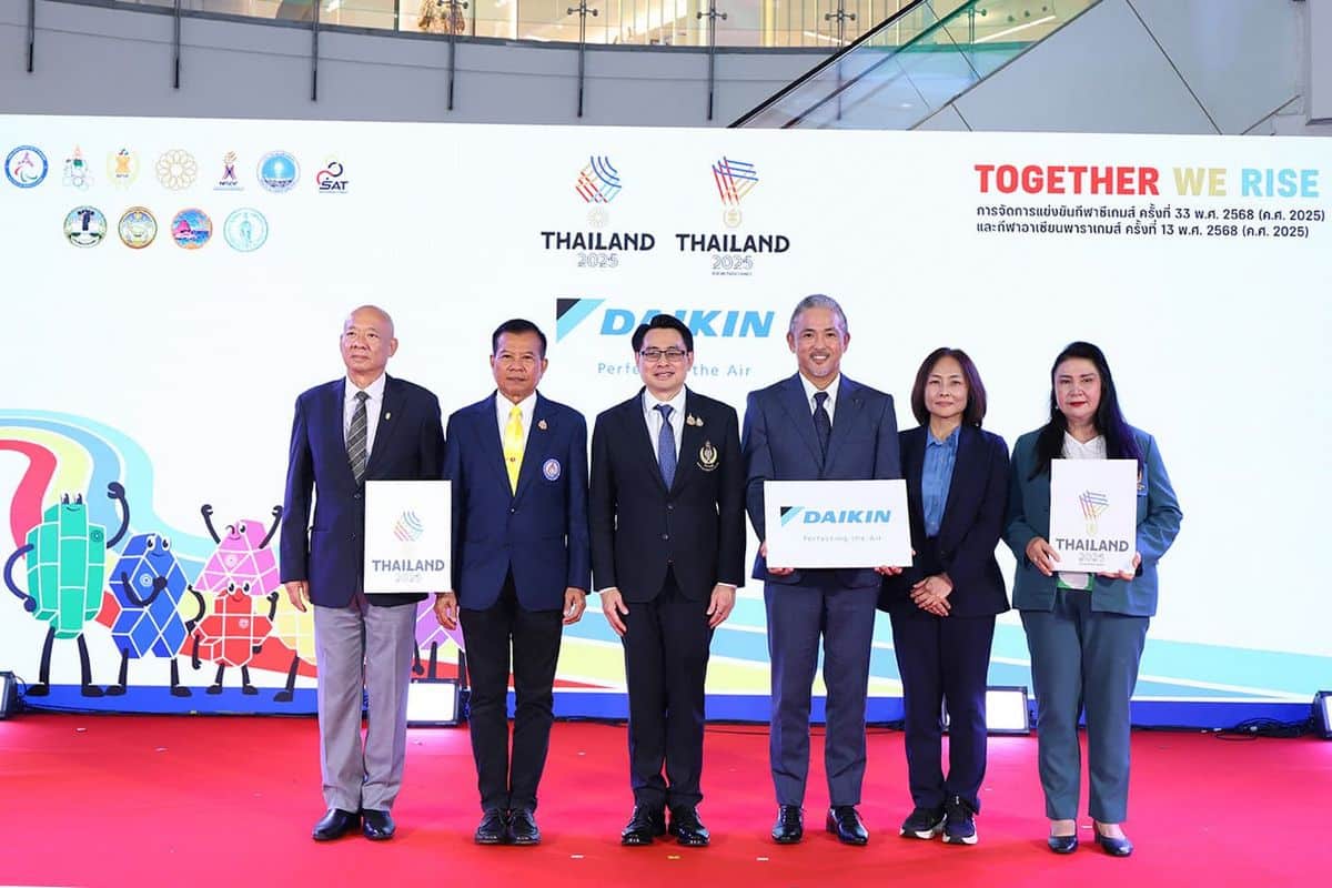 MAY PR 2025 10 27 175054 2 ไดกิ้นประกาศหนุนซีเกมส์ ครั้งที่ 33 และอาเซียนพาราเกมส์ ครั้งที่ 13