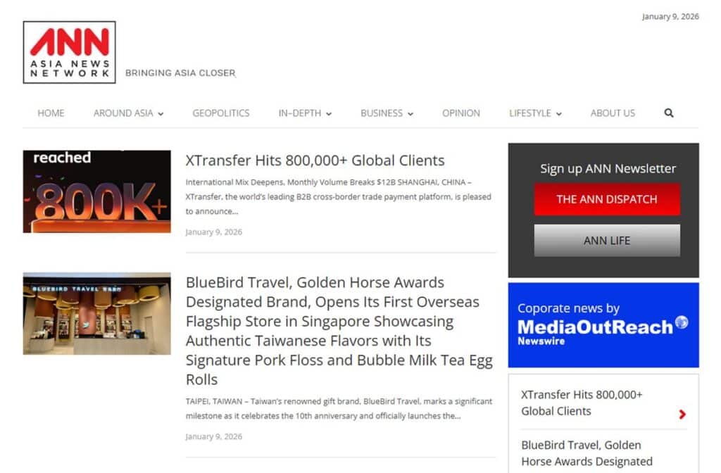 Media OutReach Newswire และ Asia News Network (ANN) จับมือเป็นพันธมิตรด้านการเผยแพร่ข่าวสำหรับองค์กร 12 MAY PR 2026 01 12 161914 Media OutReach Newswire และ Asia News Network (ANN) จับมือเป็นพันธมิตรด้านการเผยแพร่ข่าวสำหรับองค์กร