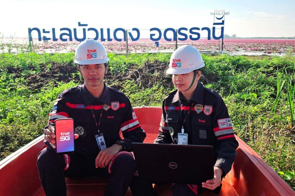 True Corporation Boosts 5G at Udon Thani’s “Red Lotus Sea” for Thai and Foreign Tourists Following “Lisa,” Delivering Up to 9x Faster Speeds with Full Coverage Across Piers and Photo Spots 16 MAY PR 2026 02 04 082633 True Corporation Boosts 5G at Udon Thani’s “Red Lotus Sea” for Thai and Foreign Tourists Following “Lisa,” Delivering Up to 9x Faster Speeds with Full Coverage Across Piers and Photo Spots