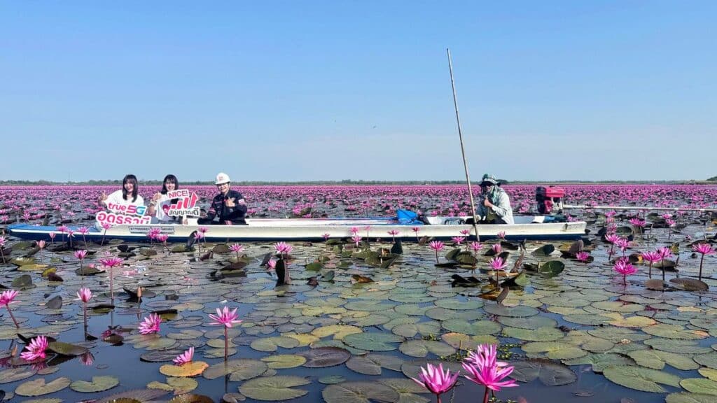 True Corporation Boosts 5G at Udon Thani’s “Red Lotus Sea” for Thai and Foreign Tourists Following “Lisa,” Delivering Up to 9x Faster Speeds with Full Coverage Across Piers and Photo Spots 18 MAY PR 2026 02 11 195158 True Corporation Boosts 5G at Udon Thani’s “Red Lotus Sea” for Thai and Foreign Tourists Following “Lisa,” Delivering Up to 9x Faster Speeds with Full Coverage Across Piers and Photo Spots