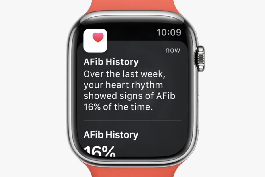ประวัติ AFib Apple Watch