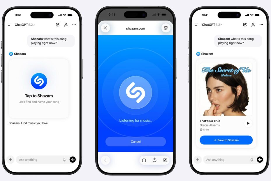 Shazam ใน ChatGPT