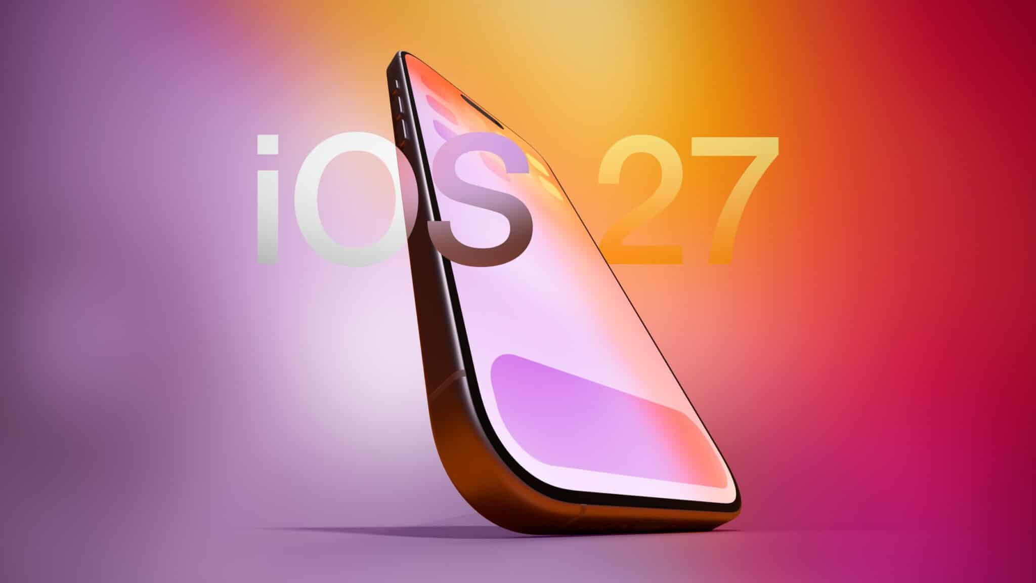 ฟีเจอร์ iOS 27