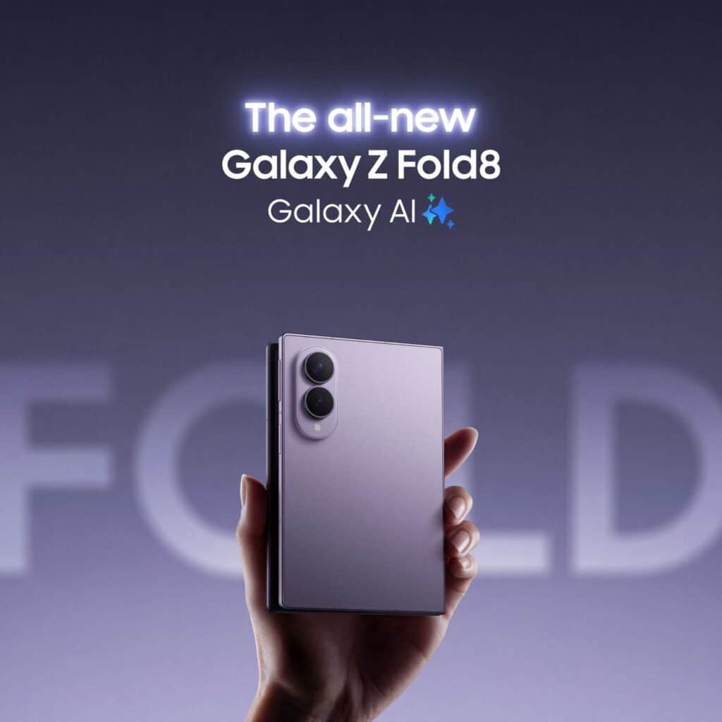 MAY PR 2026 07 22 221642 ฉีกทุกกฎจอพับ! The all-new Galaxy Z Fold8 พับไซซ์ใหม่ เบาที่สุด ที่เคยมี กว้างเต็มตา Joy ทุกคอนเทนต์