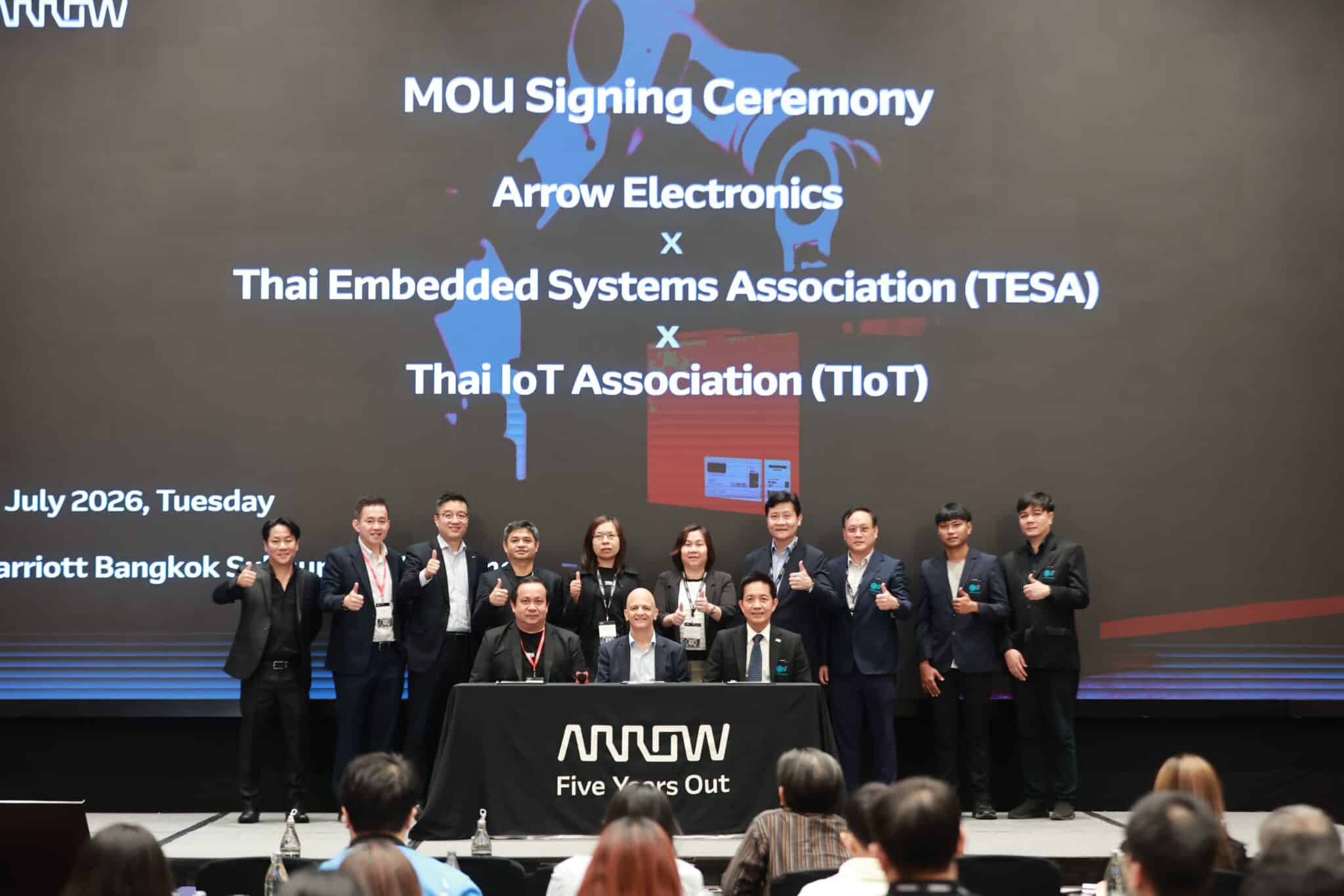 MAY PR 2026 07 21 150622 scaled Arrow Electronics Signs MoUs to Help Advance Technology Innovation in Thailand’s Electronics Industry