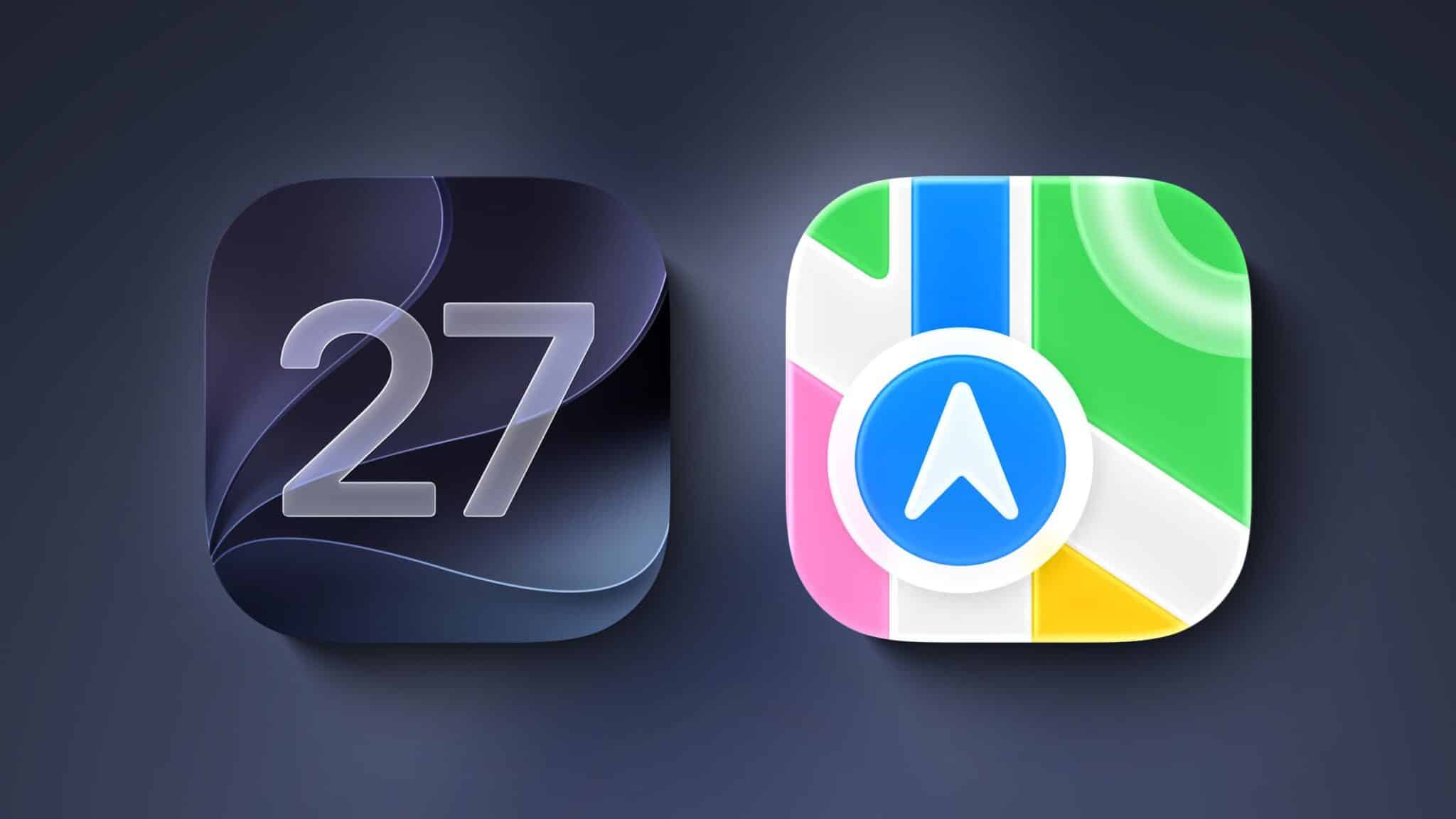 แผนที่ Apple iOS 27