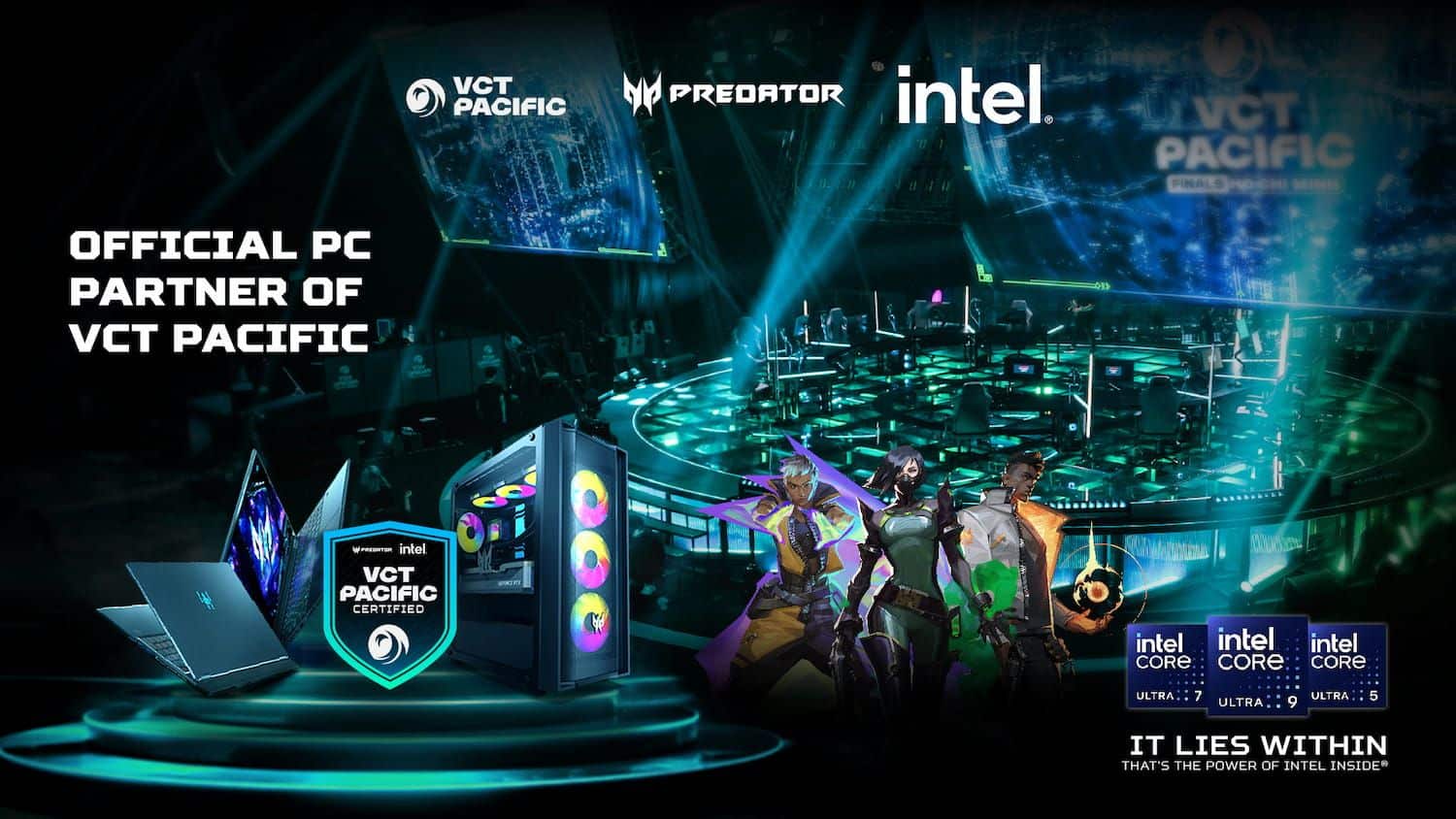 Predator x Intel ชวนแฟน VALORANT ไทย ลุ้นบินสู่ปูซาน เชียร์ศึก VCT Pacific Finals Busan ประเทศเกาหลีใต้ แบบติดขอบสนาม พร้อมกิจกรรมสุดพิเศษตลอดทัวร์นาเมนต์ 15 MAY PR 2026 08 04 185156 Predator x Intel ชวนแฟน VALORANT ไทย ลุ้นบินสู่ปูซาน เชียร์ศึก VCT Pacific Finals Busan ประเทศเกาหลีใต้ แบบติดขอบสนาม พร้อมกิจกรรมสุดพิเศษตลอดทัวร์นาเมนต์