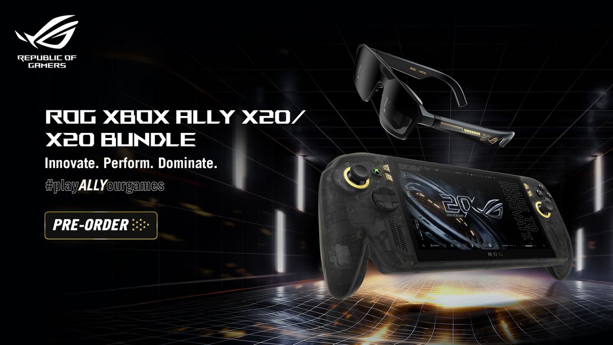ASUS Republic of Gamers เปิดตัว ROG XBOX Ally X20 ในโอกาสฉลอง 20 ปี ROG มีทั้งแบบเครื่องเดี่ยวและ Ultimate Bundle จัดเต็มพร้อมอุปกรณ์เสริมระดับพรีเมียม ก่อนวางจำหน่ายจริงวันที่ 15 ตุลาคม 2569 5 MAY PR 2026 08 25 132500 ASUS Republic of Gamers เปิดตัว ROG XBOX Ally X20 ในโอกาสฉลอง 20 ปี ROG มีทั้งแบบเครื่องเดี่ยวและ Ultimate Bundle จัดเต็มพร้อมอุปกรณ์เสริมระดับพรีเมียม ก่อนวางจำหน่ายจริงวันที่ 15 ตุลาคม 2569