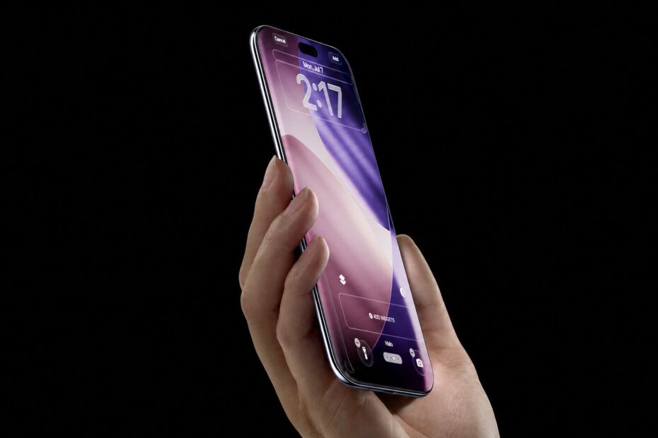 iPhone ดีไซน์กระจก