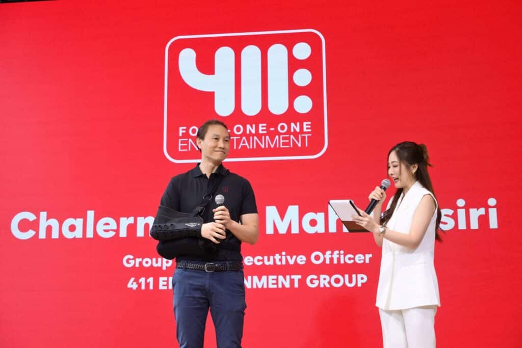 กึ้ง เฉลิมชัย มหากิจศิริ นำทัพ 411 Entertainment GROUP เปิดเกมใหม่ในวงการการศึกษาเปิดตัว “SCA PLUS” แพลตฟอร์มการเรียนรู้ “Creative Arts & Entertainment Education” แห่งอนาคต พร้อมต่อยอดการลงทุนในธุรกิจการศึกษากว่า 100 ล้านบาท 31 MAY PR 2026 08 01 131507 กึ้ง เฉลิมชัย มหากิจศิริ นำทัพ 411 Entertainment GROUP เปิดเกมใหม่ในวงการการศึกษาเปิดตัว “SCA PLUS” แพลตฟอร์มการเรียนรู้ “Creative Arts & Entertainment Education” แห่งอนาคต พร้อมต่อยอดการลงทุนในธุรกิจการศึกษากว่า 100 ล้านบาท
